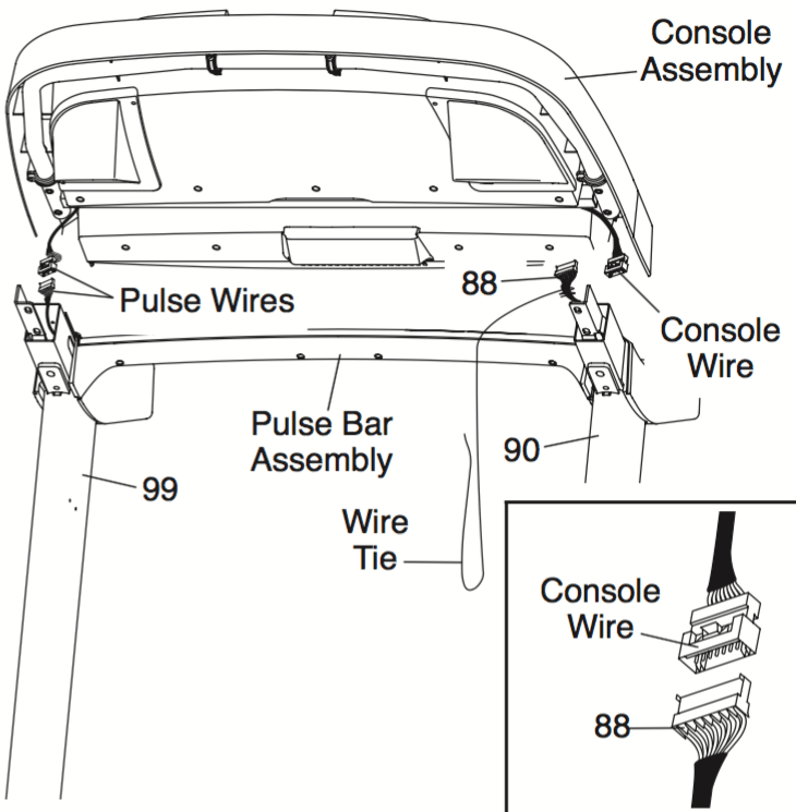 The ProForm Pro 4500 user manual includes step-by-step assembly instructions