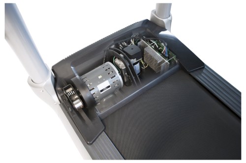 The Vision T80 non-folding treadmill features a powerful 3.0 CHP motor