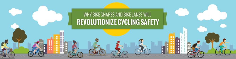 Why Bike Shares and Bike Lanes Will Revolutionize Cycling Safety