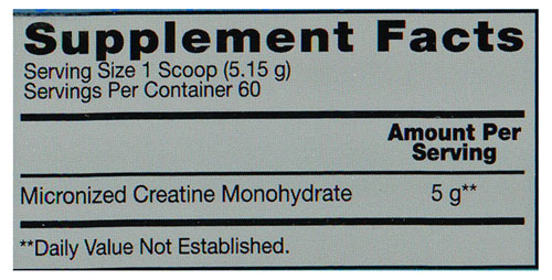 BSN Creatine DNA ingredients