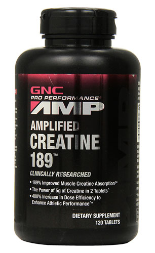 GNC Amplified Creatine 189 Supplement Review