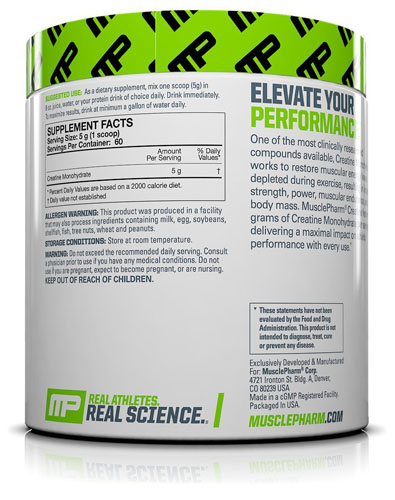 Musclepharm Creatine Powder ingredients