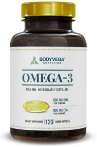 BodyVega Omega 3 Fish Oil Softgel
