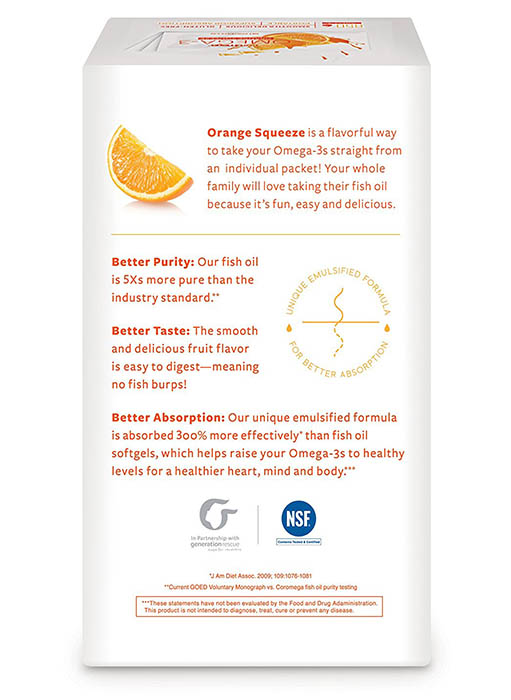Coromega Omega-3 Ingredients
