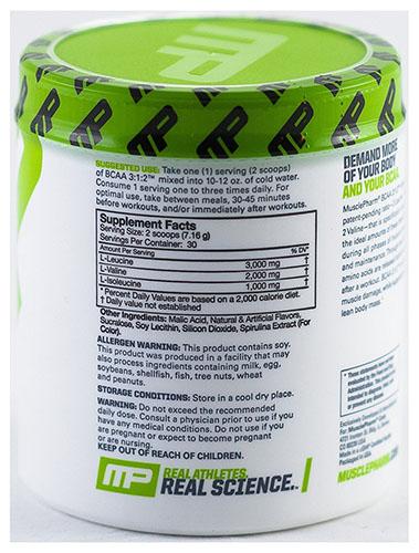 MusclePharm BCAA 3:1:2 Powder