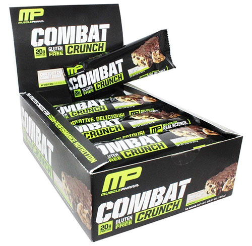 MusclePharm Combat Crunch Protein Bar Review