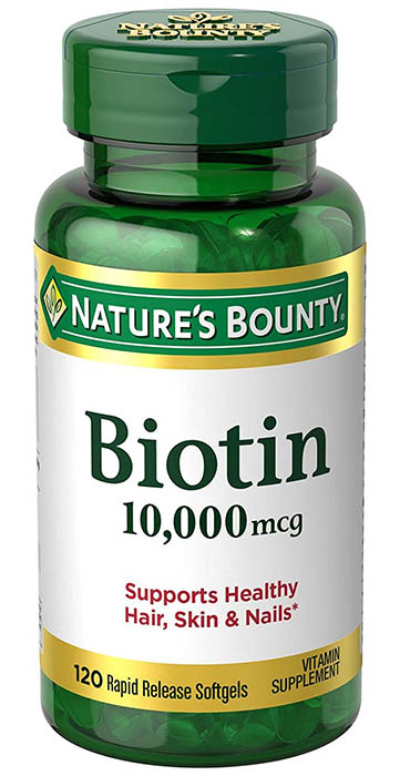Nature’s Bounty Biotin 10,000 mcg Softgel Supplement Review