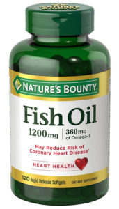 Nature's Bounty Fish Oil 1200mg Omega-3 Softgel