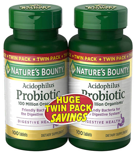 Nature’s Bounty Probiotic Acidophilus Supplement Review