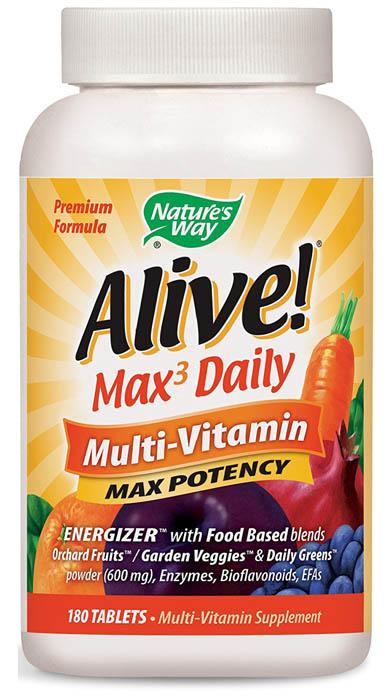 Nature’s Way Alive Max Daily Multi-Vitamin Supplement Review