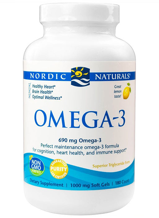 Nordic Naturals Omega-3 Softgel Supplement Review