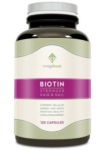 Omegaboost Biotin 5,000 mcg Capsules