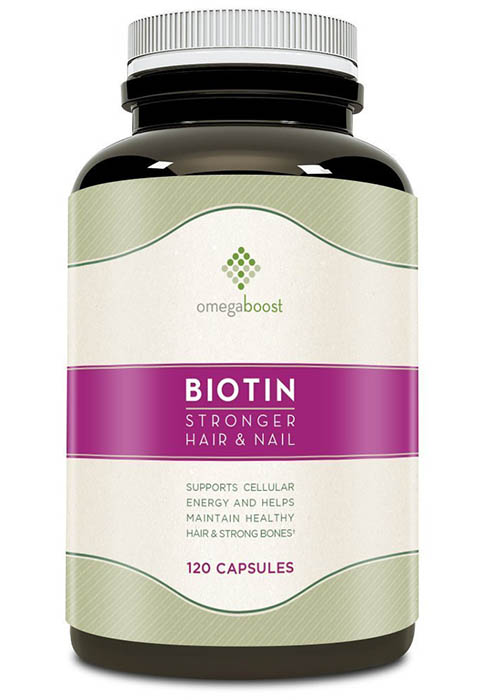 OmegaBoost Biotin 5,000 mcg Capsules Supplement Review