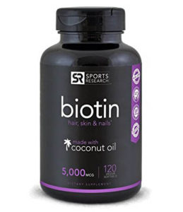 Sports Research Biotin 5000mcg Softgel