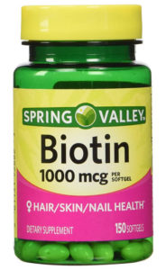 Spring Valley Biotin Softgels 1,000 mcg Supplement