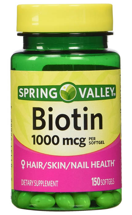 Spring Valley Biotin Softgels 1,000 mcg Supplement Review