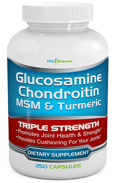 VitaBreeze Glucosamine Chondroitin, MSM & Turmeric Review