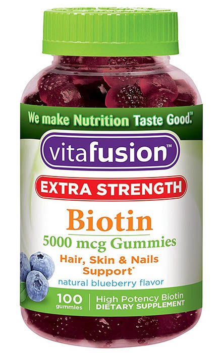 Vitafusion Biotin Gummies 5,000 mcg Extra Strength Supplement Review