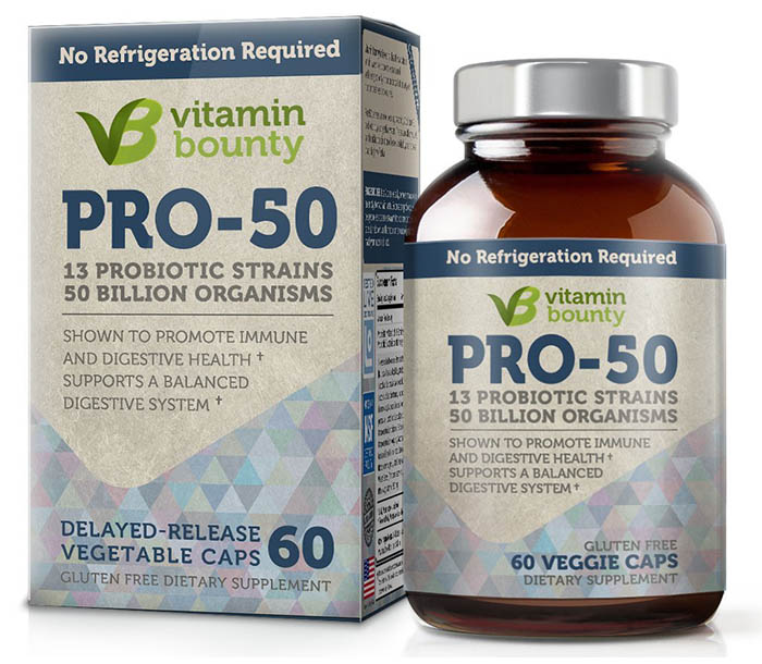 Vitamin Bounty Pro-50 Probiotic Supplement Review