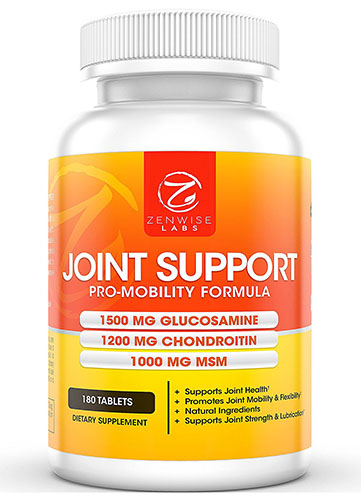 Zenwise Labs Glucosamine with MSM Joint Support Supplement Review
