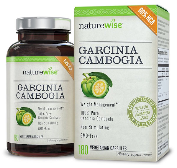 NatureWise Pure Garcinia Cambogia 100% HCA