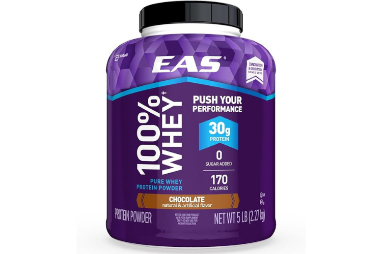 EAS Pure 100% Whey Protein Powder Supplement Review
