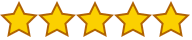 5 Star Review Rating