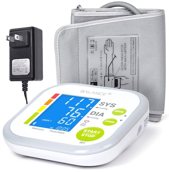 Balance Blood Pressure Monitor Upper Arm Cuff Kit