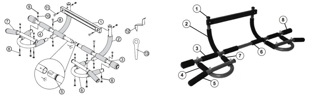 Iron Gym Extreme Assembly Instructions