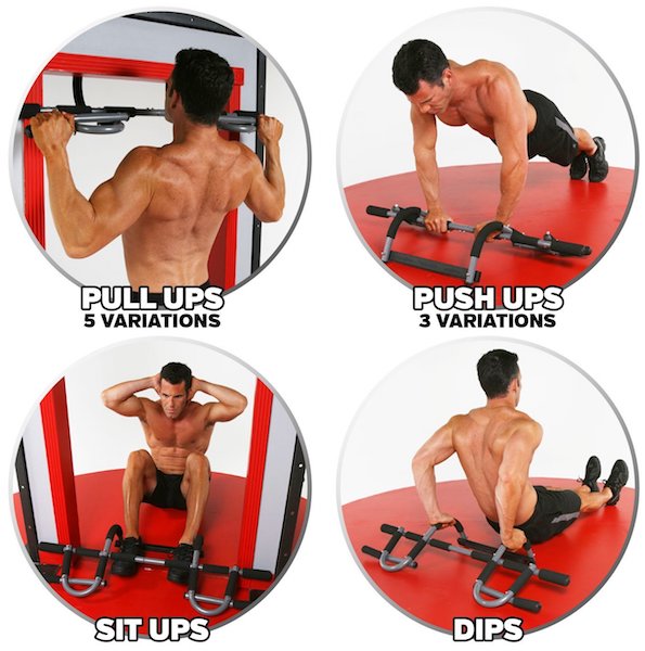 Iron Gym Extreme Upper Body Workout Bar Exercises