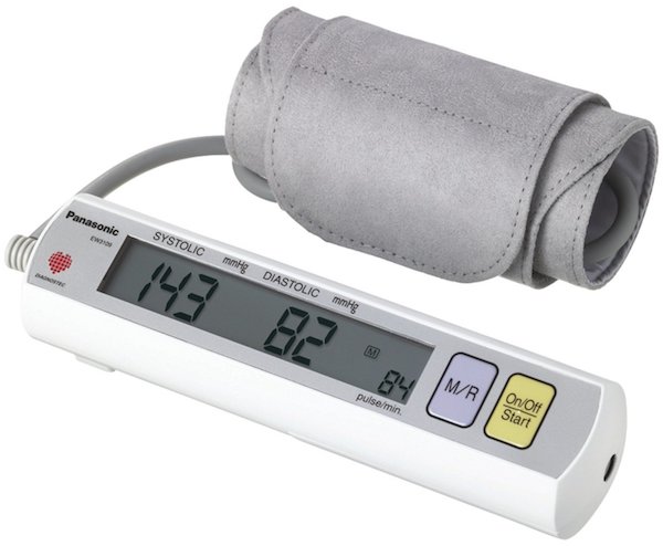Panasonic EW3109W Portable Upper Arm Blood Pressure Monitor