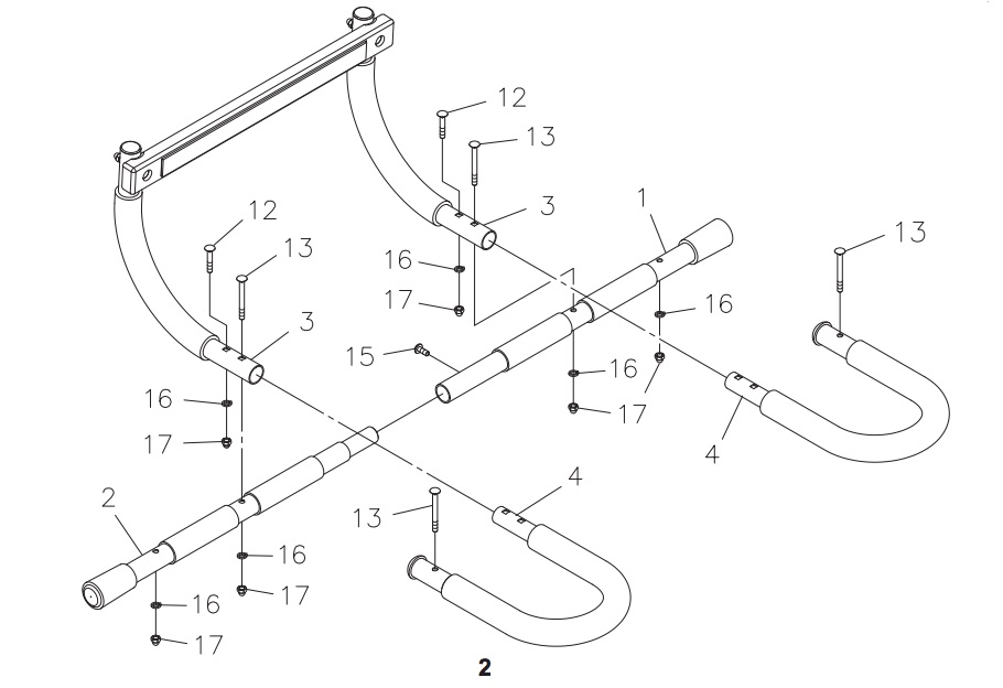 Stamina Doorway Trainer Plus Assembly Instructions