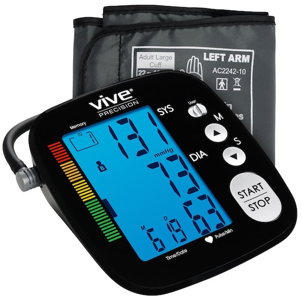 Vive Precision Upper Arm Blood Pressure Monitor