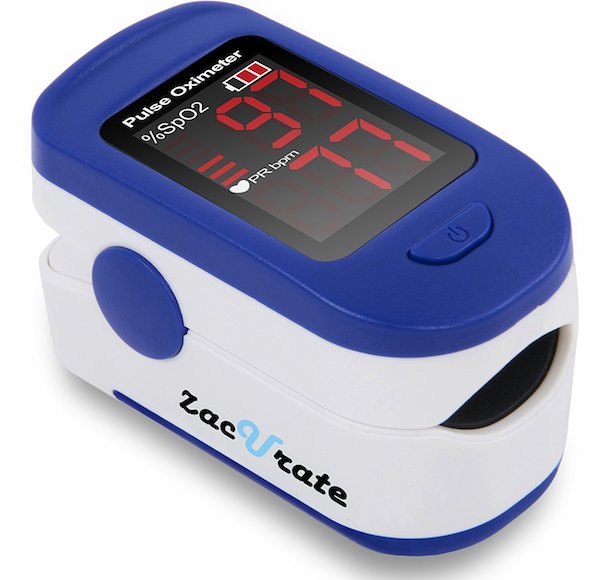 Zacurate 500BL Fingertip Pulse Oximeter Blood Oxygen Monitor Review