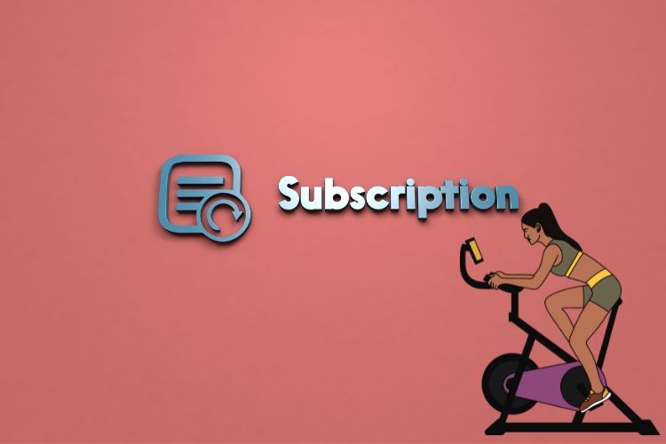 Subscription Exercise bike