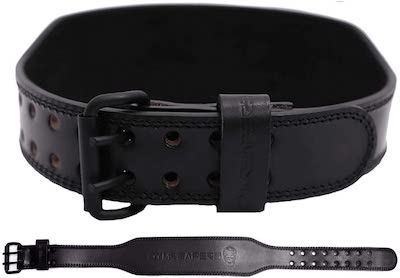 The Gymreapers 7mm Lever Belt is a top weight lifting belt
