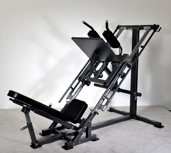 French Fitness Hack Squat Leg Press Machine Review