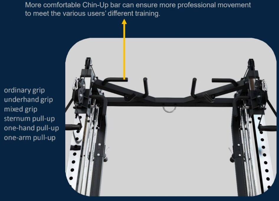 Chin-up handles for SRFT8