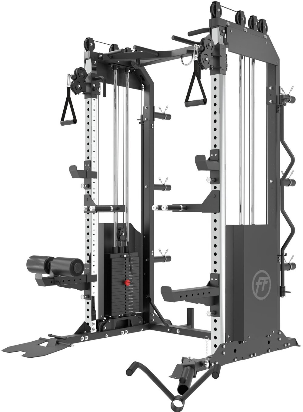 French Fitness Review: SRFT8 Squat Rack Functional Trainer