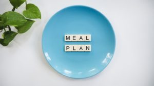 calisthenics diet meal plan plate