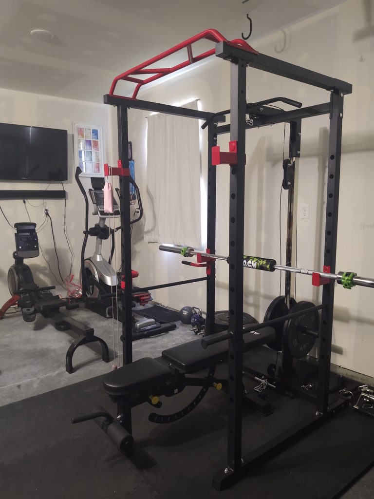 IFAST Fitness Power rack from side