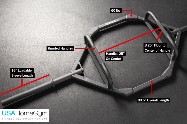 tb-2 rogue trap bar masurement