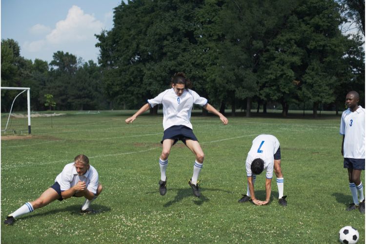 Types of Stretches for Soccer Players