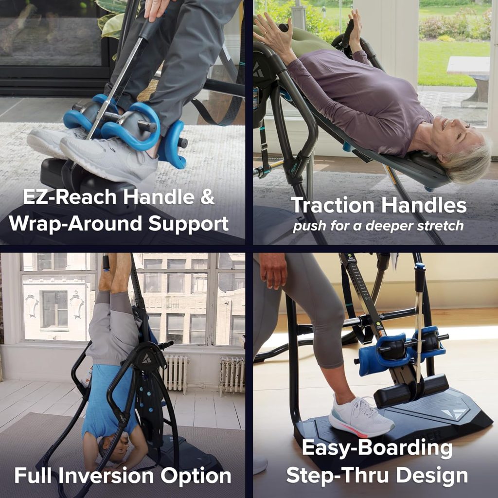 Main Design Features of Teeter FitSpine LX9 Inversion Table